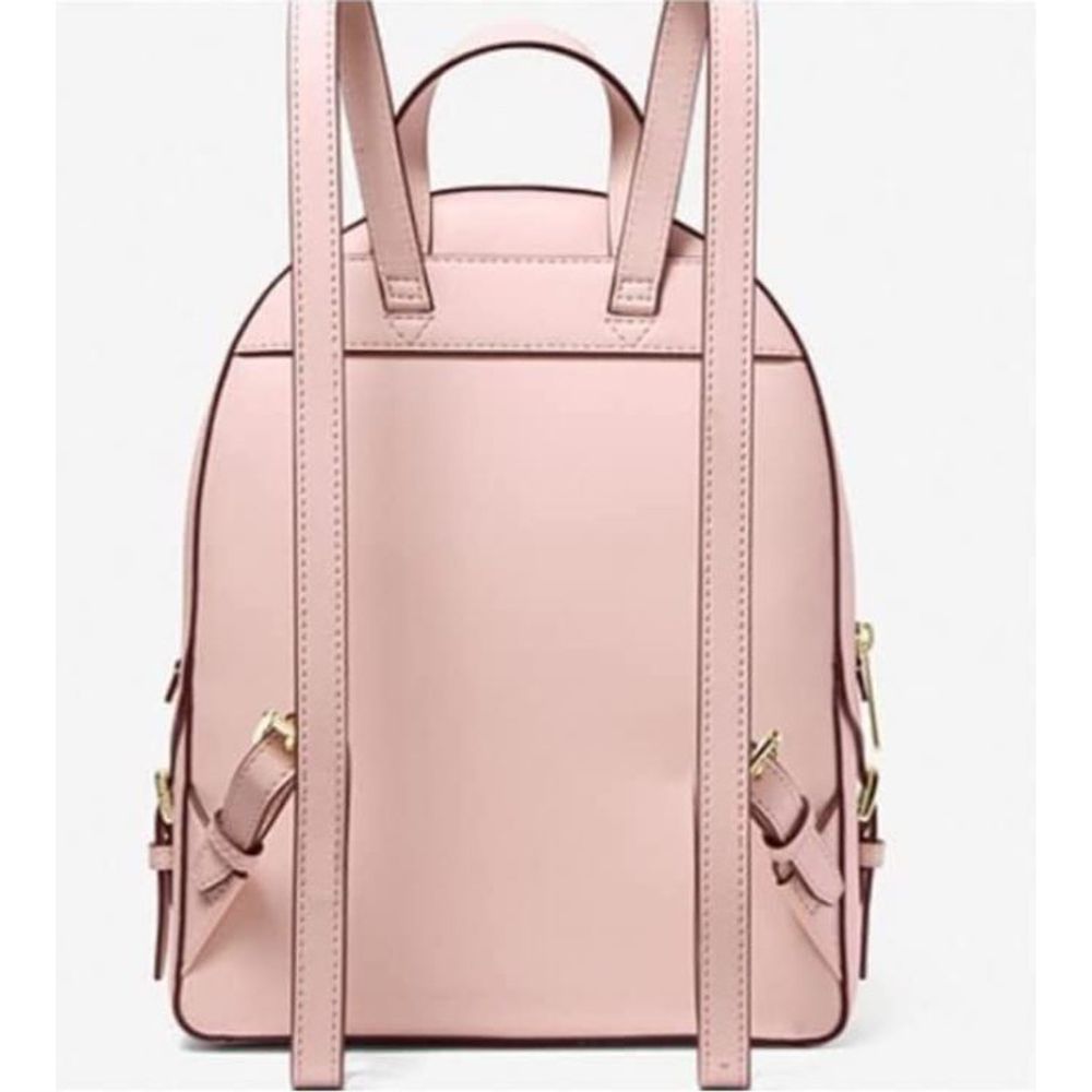 Michael Kors - Sophisticated Smooth Leather Structured Backpack - Powder Blush Michael Kors