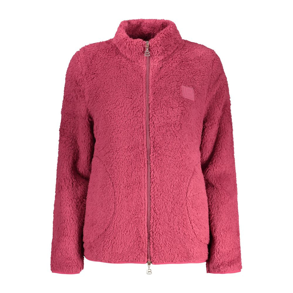 Laura Biagiotti - Cozy Plush Fleece Zip-Up Jacket - Pink Laura Biagiotti