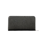 Desigual - Sleek Textured Polyethylene Zip Wallet - Black Desigual