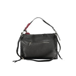 Desigual - Playful Braided Polyethylene Shoulder Bag with Heart Charm - Black Desigual