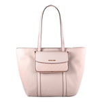 Michael Kors - Chic Pebbled Faux Leather Tote with Detachable Pouch - Powder Blush Michael Kors