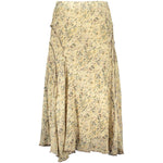 Desigual - Effortless Abstract Print Flowy Maxi Skirt - Beige Desigual