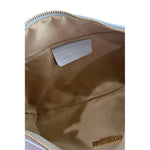 Baldinini Trend - Sleek Blue Cowhide Clutch Bag With Gold Hardware - Blue Baldinini Trend