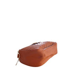 Baldinini Trend - Quilted Chevron Crossbody Bag - Brown Baldinini Trend