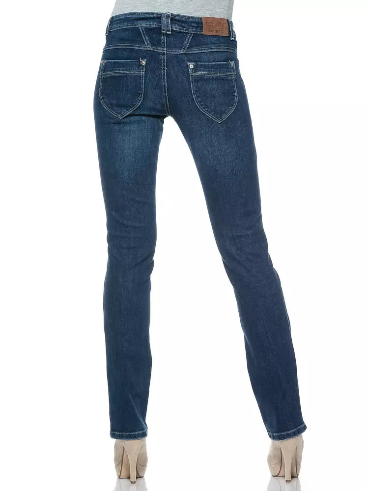 Ungaro Fever - Figure-Flattering Regular Fit Straight Jeans - Blue Ungaro Fever