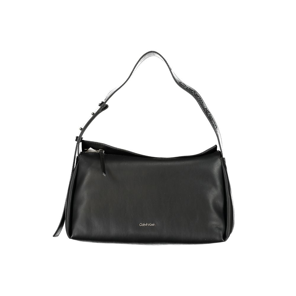 Calvin Klein - Minimalist Recycled Polyester Shoulder Bag - Black Calvin Klein