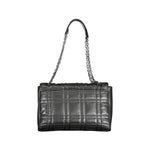 Calvin Klein - Sleek Quilted Chain Handle Shoulder Bag - Black Calvin Klein