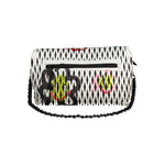 Desigual - Edgy Graffiti Print Polyethylene Shoulder Bag - White Multicolor Desigual