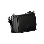 Calvin Klein - Sleek Polyethylene Shoulder Bag with Adjustable Strap - Black Calvin Klein