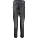 Calvin Klein - Classic High-Rise Cotton Mom Jeans - Black Calvin Klein