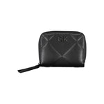 Calvin Klein - Sleek Quilted RFID Secure Wallet with Coin Purse - Black Calvin Klein