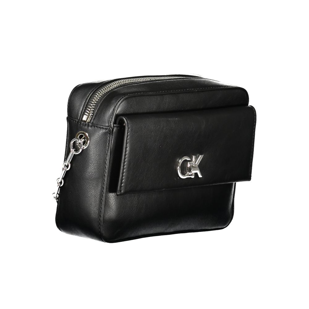 Calvin Klein - Structured Chain Shoulder Bag - Black Calvin Klein