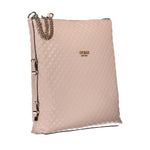 Guess Jeans - Quilted Polyethylene Chain Handle Shoulder Bag - Pink Guess Jeans