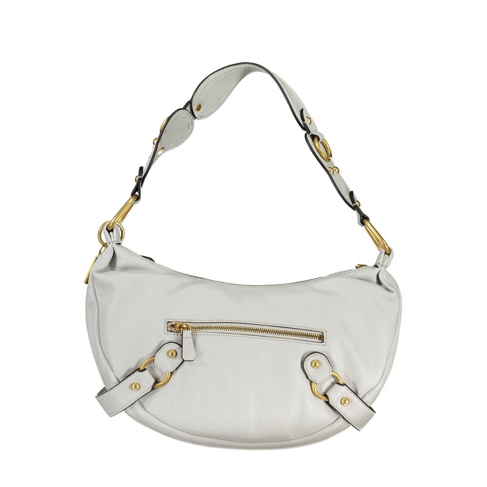 Guess Jeans - Edgy Studded Polyethylene Shoulder Bag - White Guess Jeans