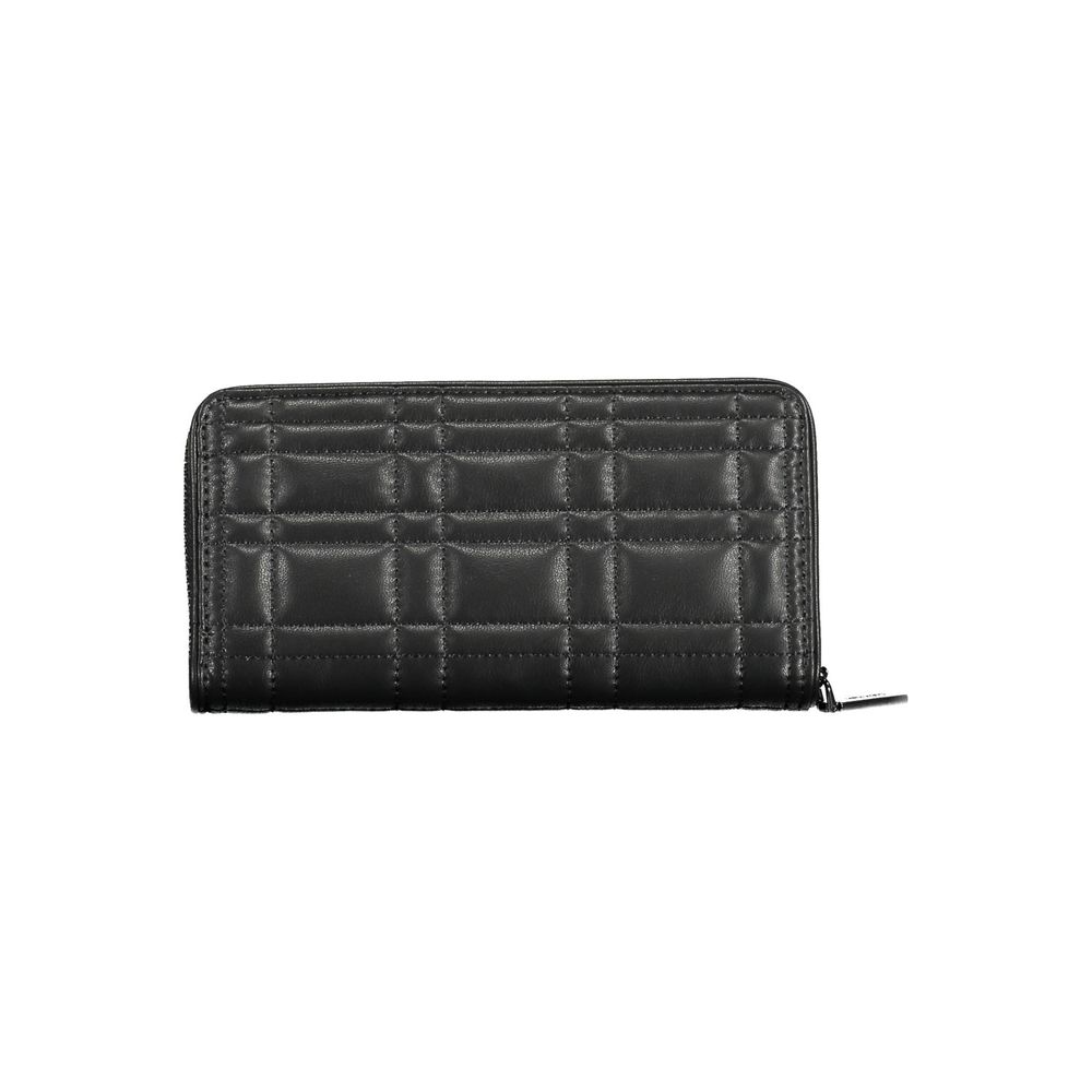 Calvin Klein - Sleek Quilted Zip-Around Wallet with RFID Protection - Black Calvin Klein