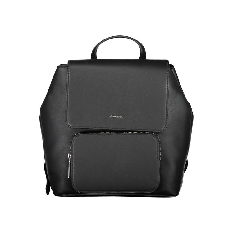 Calvin Klein - Sleek Recycled Polyester Backpack - Black Calvin Klein