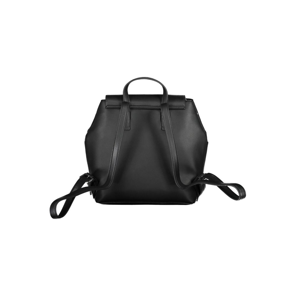 Calvin Klein - Sleek Recycled Polyester Backpack - Black Calvin Klein