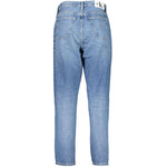 Calvin Klein - Effortless High-Rise Mom Jeans - Medium Blue Calvin Klein