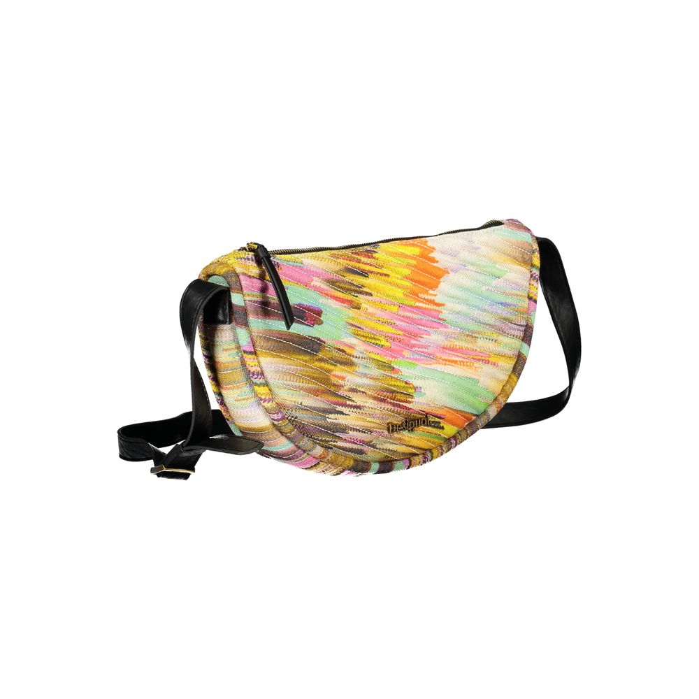 Desigual - Vibrant Abstract Brushstroke Adjustable Shoulder Bag - Multicolor Desigual