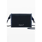 Desigual - Sleek Polyethylene Compact Crossbody Wallet - Black Desigual