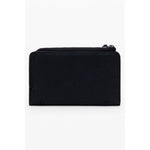 Desigual - Bold Embroidered Patch Textured Zip Wallet - Black Desigual