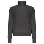 Pepe Jeans - Elegant Cotton Wool Cashmere Turtleneck Sweater - Black Pepe Jeans
