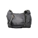 Laura Biagiotti - Lorde Textured Shoulder Bag with Adjustable Strap - Black Laura Biagiotti