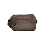 Laura Biagiotti - Sophisticated Polyester Crossbody Bag with Logo Strap - Brown Laura Biagiotti