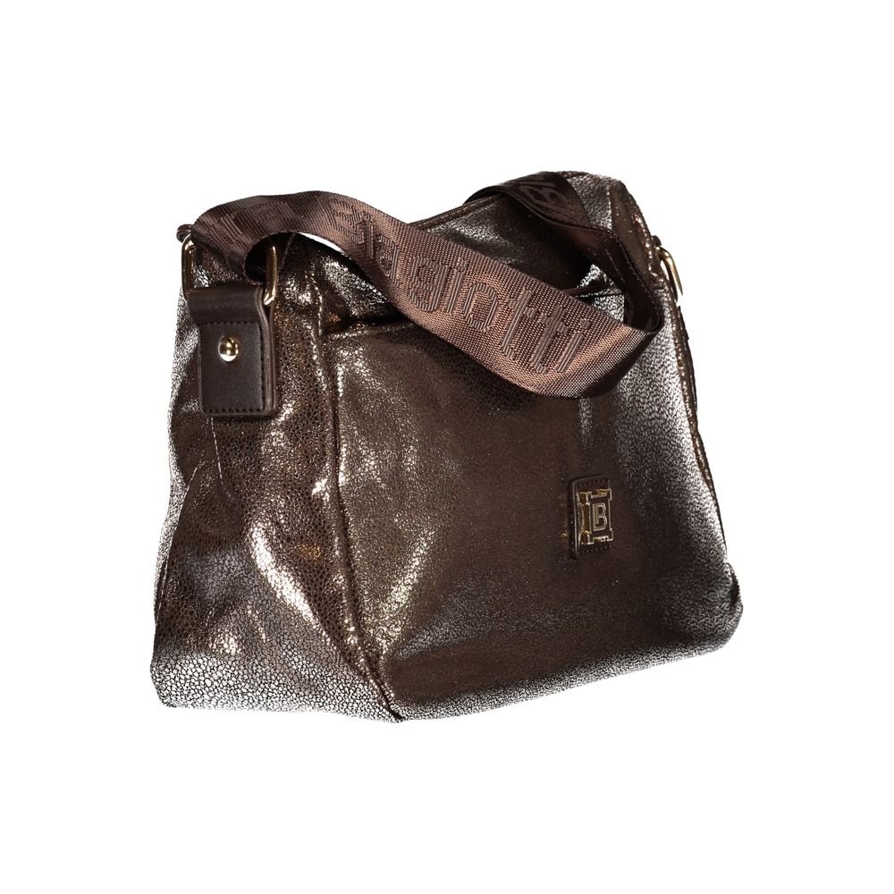 Laura Biagiotti - Tapiro Metallic Adjustable Shoulder Bag - Bronze Laura Biagiotti