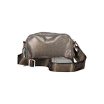 Laura Biagiotti - Sleek Metallic Textured Crossbody Bag - Grey Laura Biagiotti