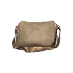 Laura Biagiotti - Polished Textured Lorde Shoulder Bag - Beige Laura Biagiotti