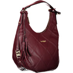 Laura Biagiotti - Chic Quilted PVC Shoulder Bag With Tassel Detail - Red Laura Biagiotti