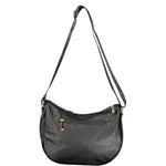 Laura Biagiotti - Sleek PVC Adjustable Shoulder Bag - Black Laura Biagiotti