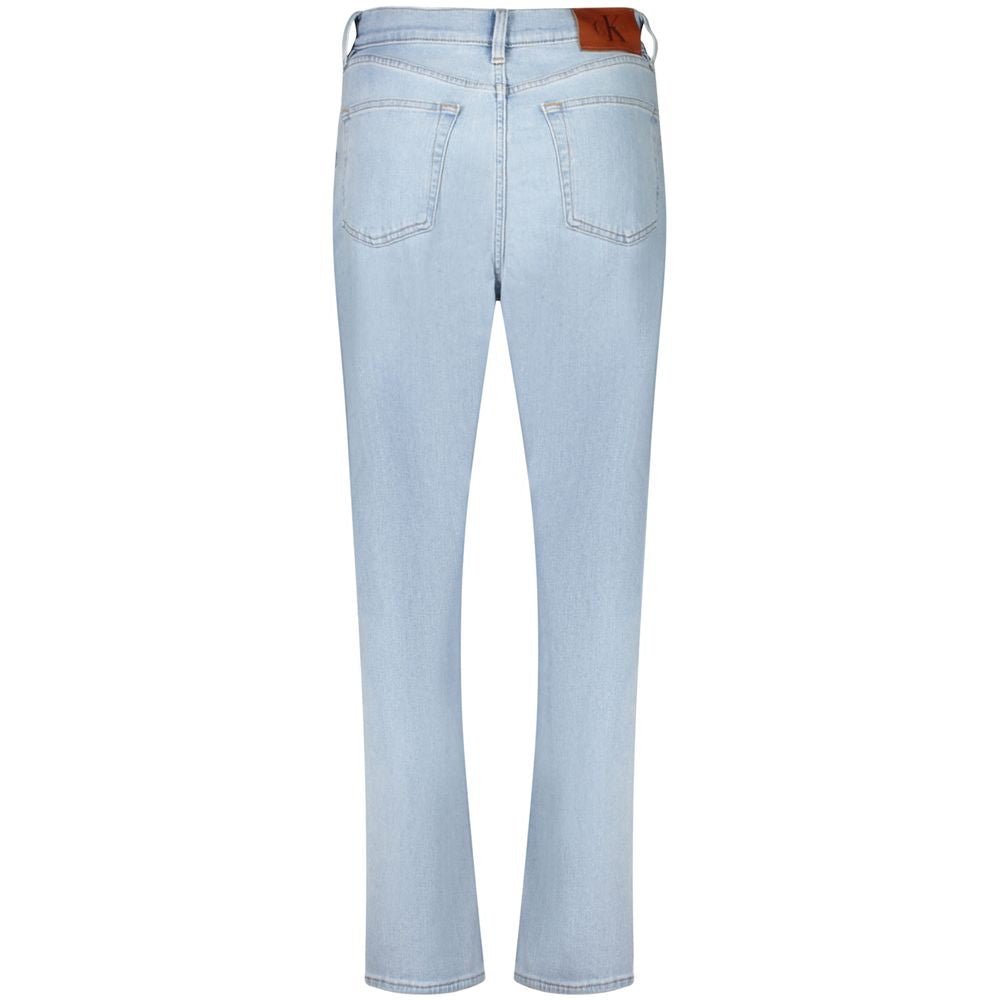 Calvin Klein - Classic Straight Leg Mid-Rise Jeans - Light Blue Calvin Klein