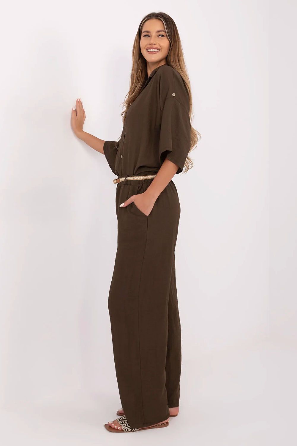  Women trousers model 214059 Italy Moda 