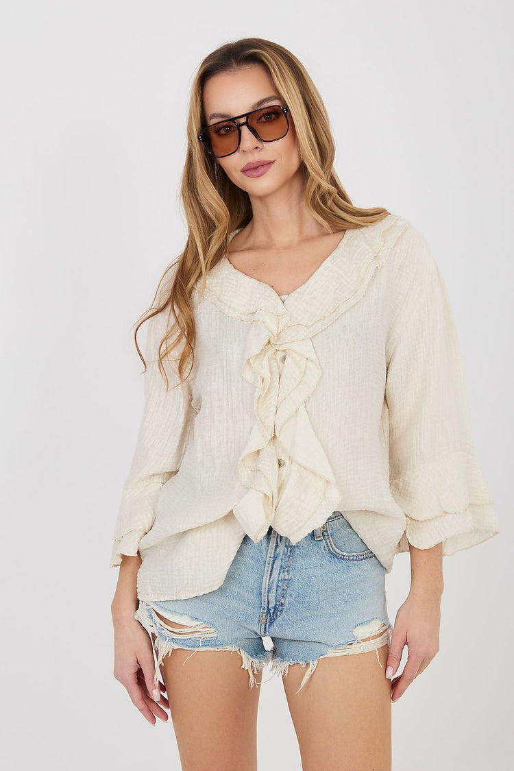  Koszula z długim rękawem model 225519 Italy Moda 
