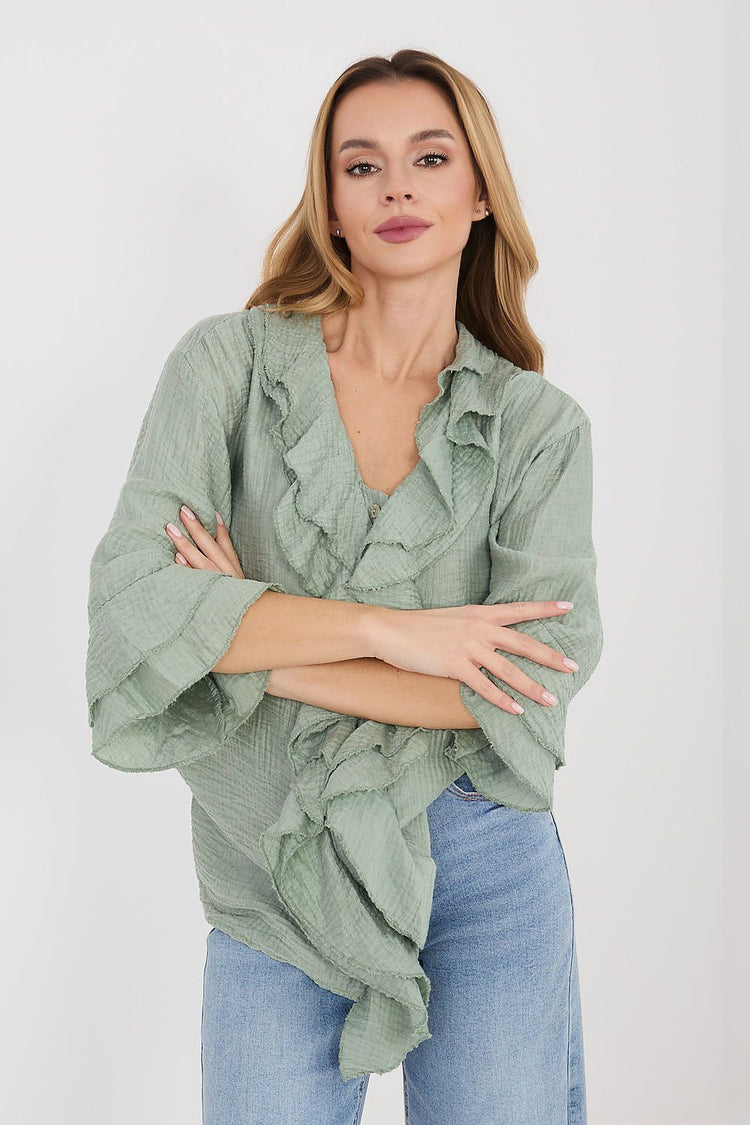  Koszula z długim rękawem model 225521 Italy Moda 
