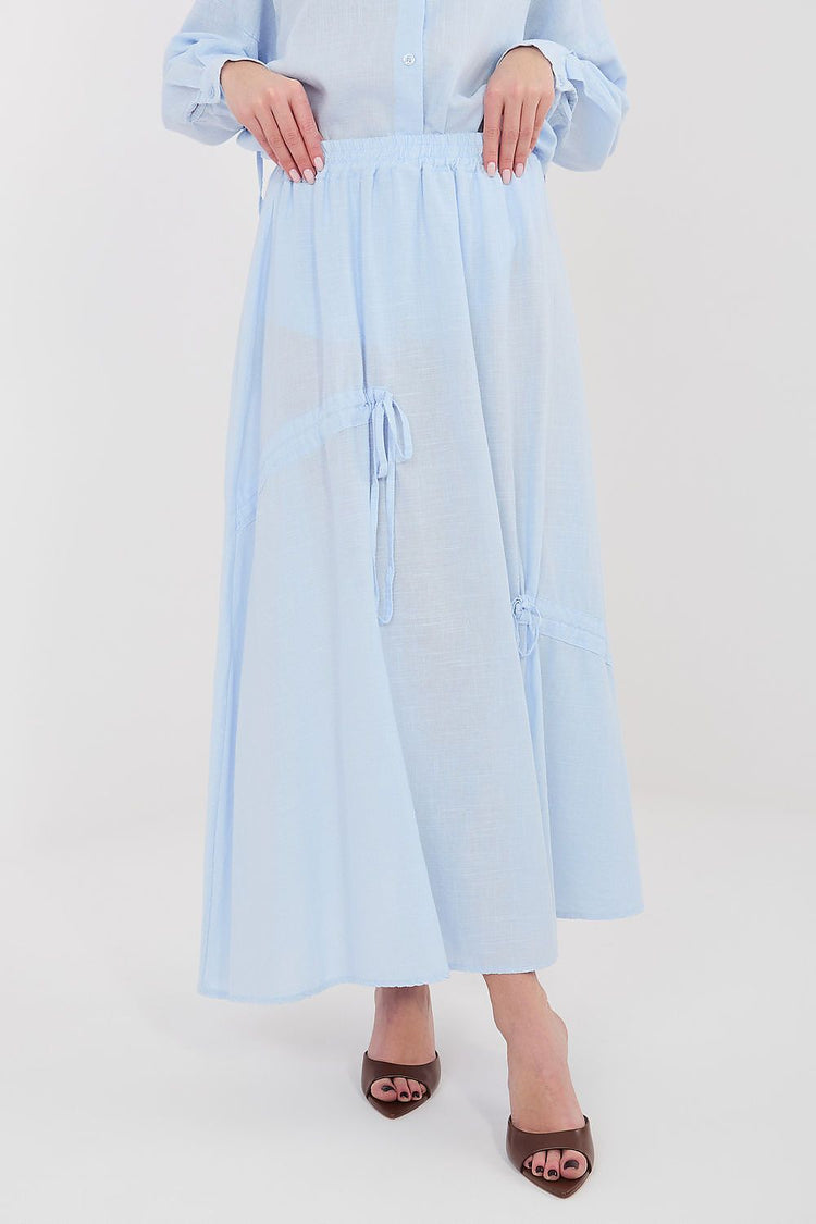  Długi model spódnicy 225528 Italy Moda 